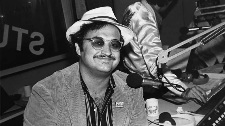 John Belushi smiles