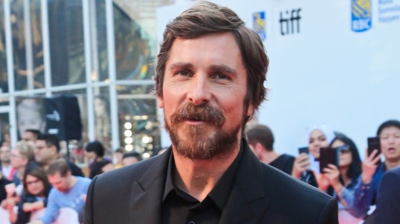 Christian Bale with beard