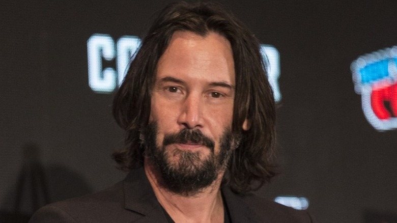 Keanu Reeves with beard