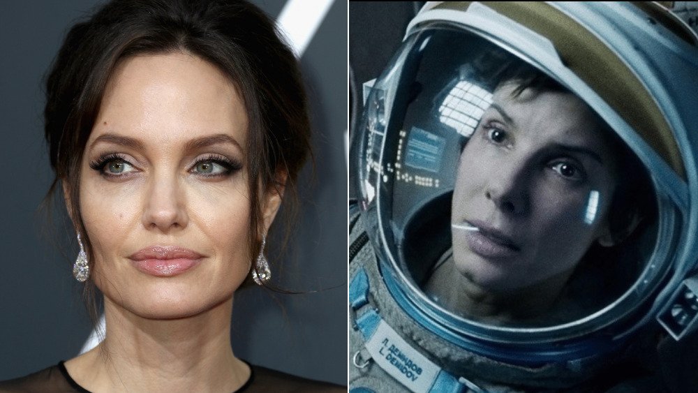 Angolina Jolie turned down the role of Ryan Stone in Gravity