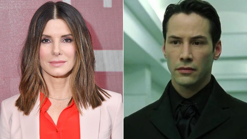 Sandra Bullock was almost Neo in The Matrix