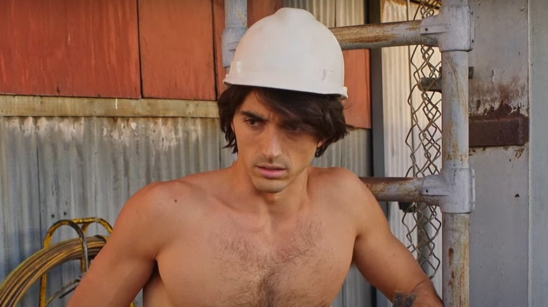 Shane Brody on building site