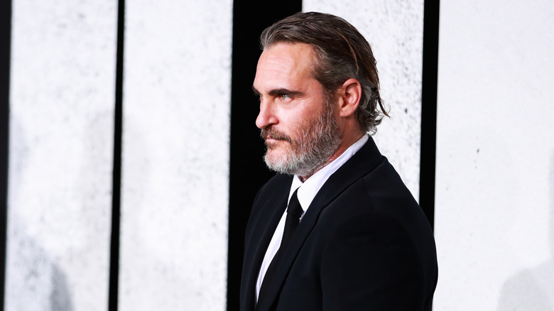 Joaquin Phoenix at Joker premiere