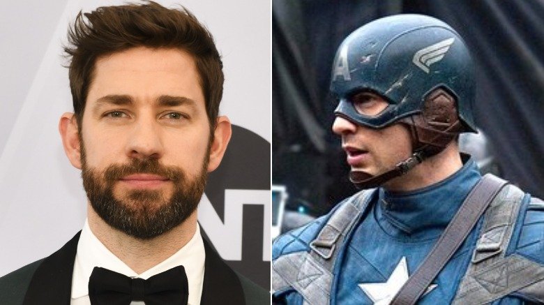 John Krasinski/Captain America