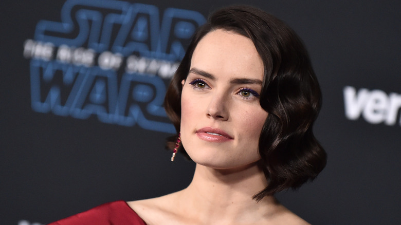 Daisy Ridley at Star Wars premiere