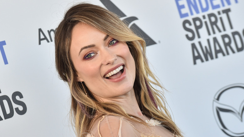 Olivia Wilde laughs