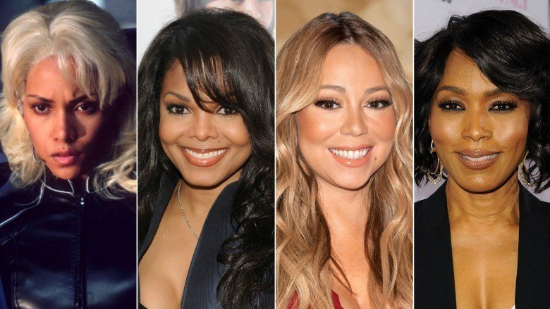 Halle Berry, Janet Jackson, Mariah Carey, and Angela Bassett