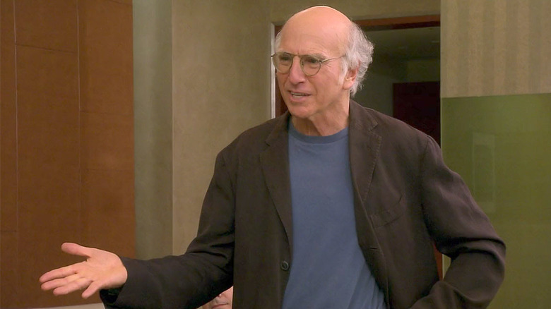 Larry David talking