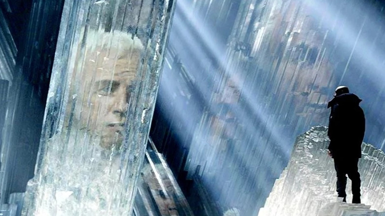 CGI Marlon Brando in a crystal