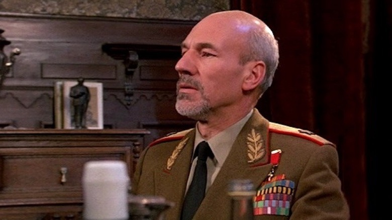 Russian general sitting in uniform (1985)