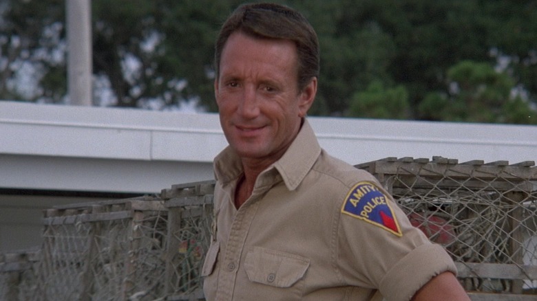 Chief Brody wryly smiling (1978)