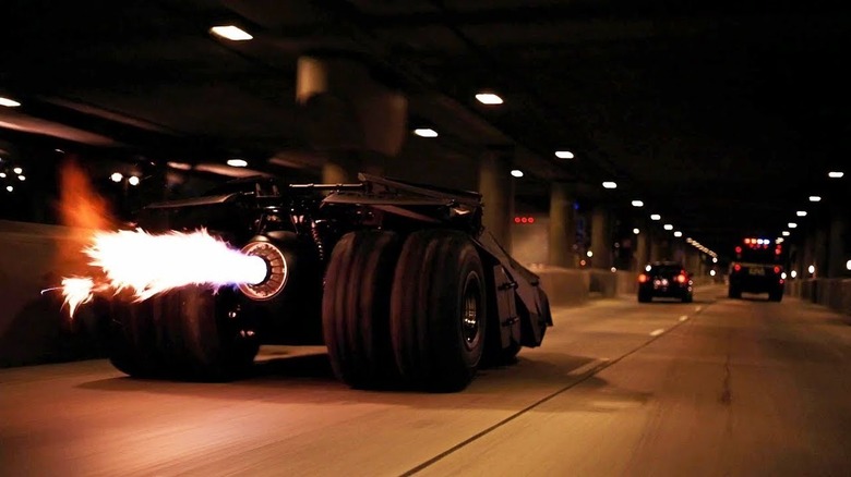 Car chase Dark Knight