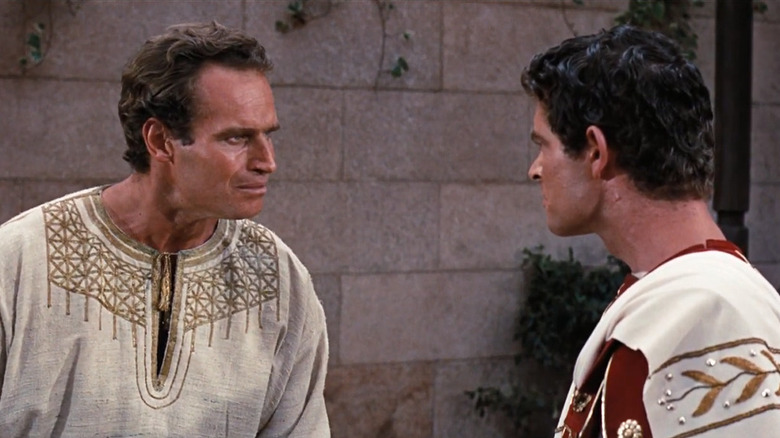 Heston sneers in Ben-Hur