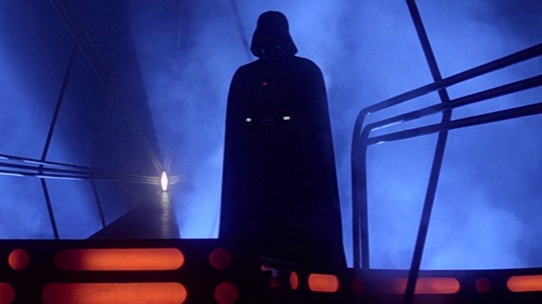 Vader looms in The Empire Strikes Back