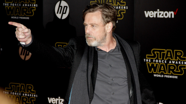 Mark Hamill points towards fans