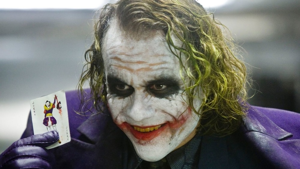 Heath Ledger as Joker in The Dark Knight