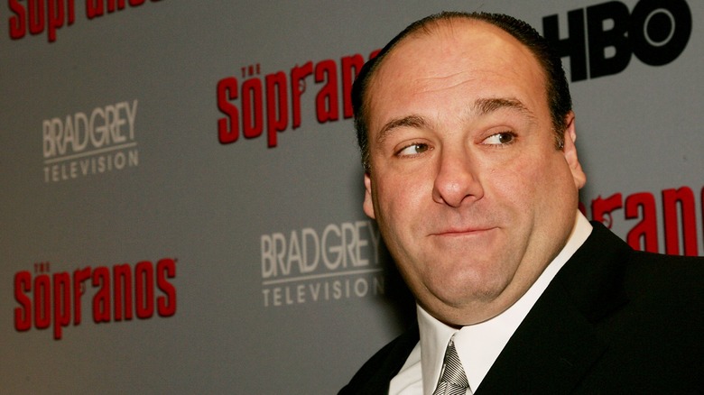 James Gandolfini at an event for The Sopranos