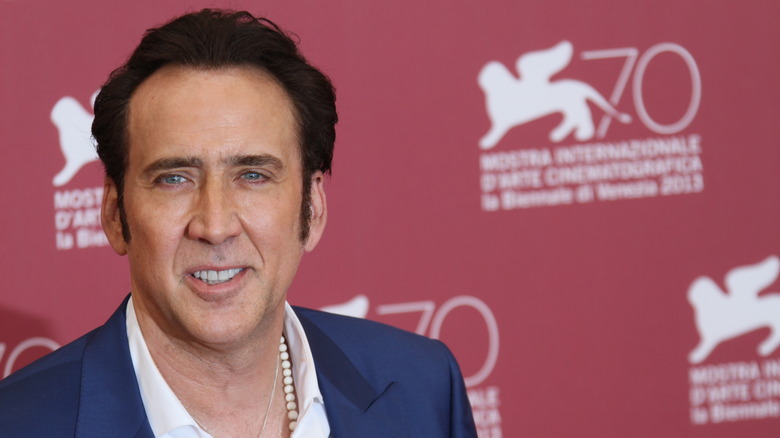 Nicolas Cage at the Venice International Film Festival