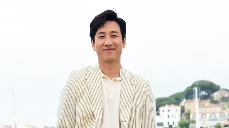 Lee Sun-Kyun smiling