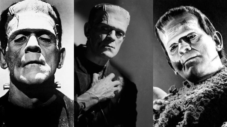 Boris Karloff as Frankenstein