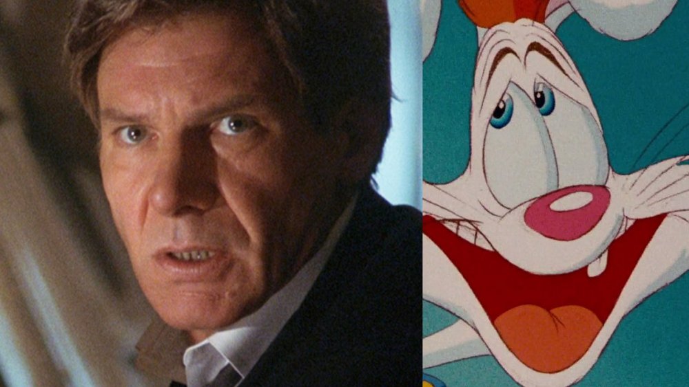 Harrison Ford in Air Force One, Roger Rabbit in Who Framed Roger Rabbit?