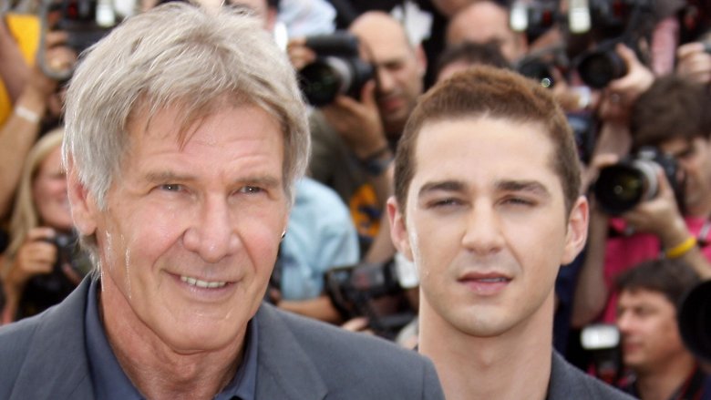 Harrison Ford and Shia LaBeouf