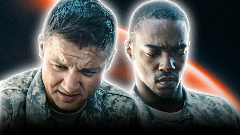 Jeremy Renner and Anthony Mackie in "The Hurt Locker."