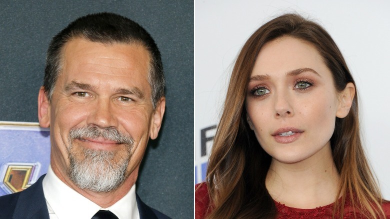 Josh Brolin and Elizabeth Olsen