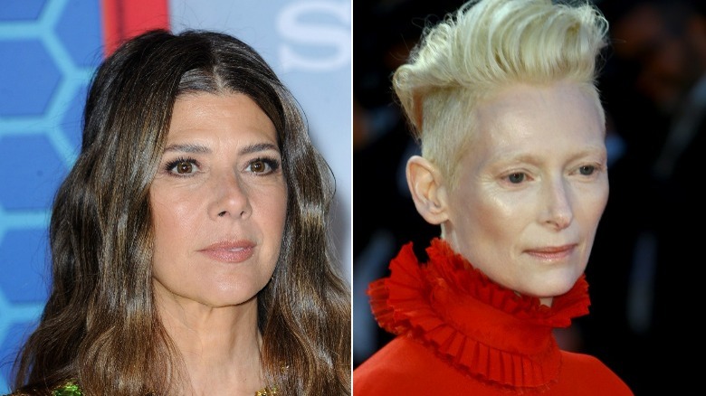 Marisa Tomei and Tilda Swinton