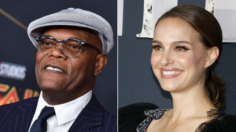 Samuel L. Jackson and Natalie Portman