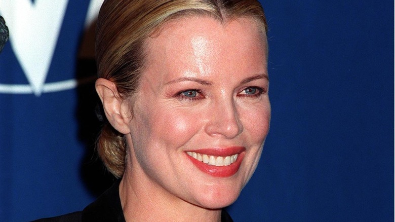 Kim Basinger smiles