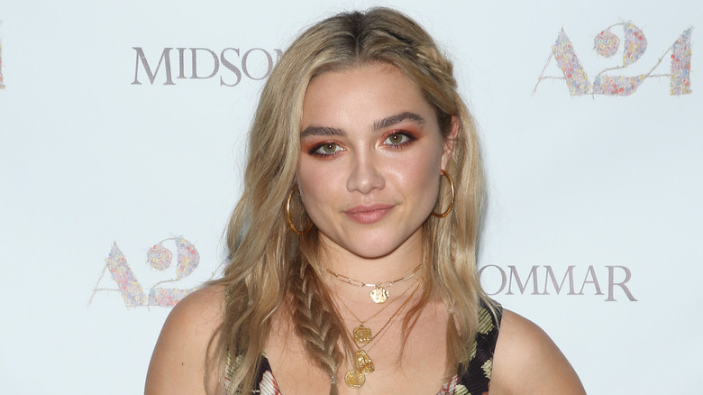 Florence Pugh smiling