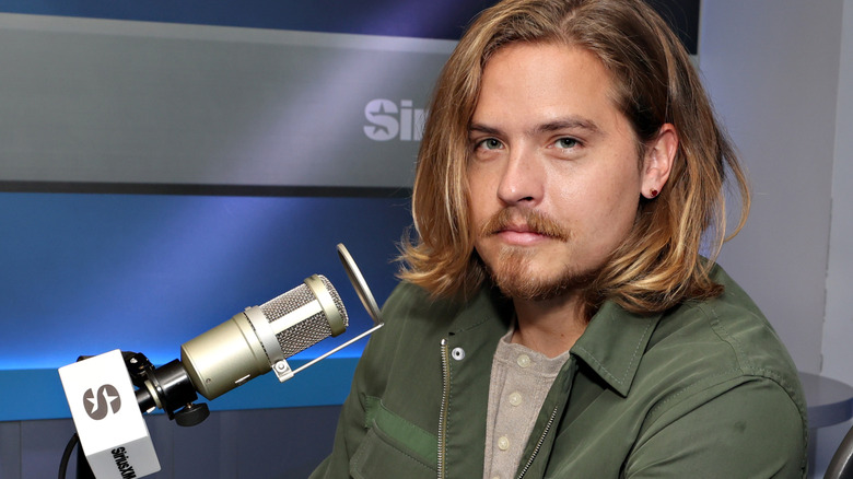 Dylan Sprouse at SiriusXM studios in 2024