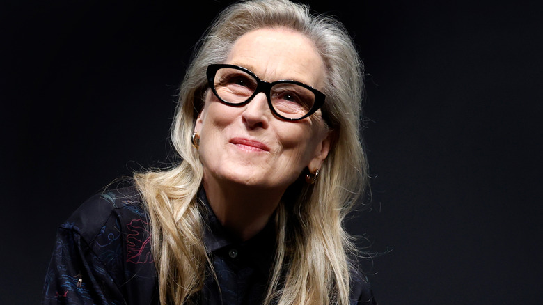 Meryl Streep in glasses