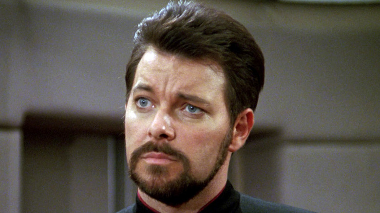 Jonathan Frakes as Riker in Star Trek