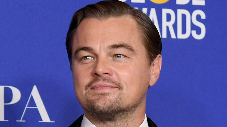 Leonardo DiCaprio at the Golden Globe Awards