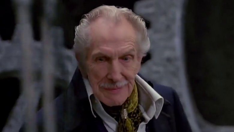 Vincent Price as The Inventor in 1990's Edward Scissorhands