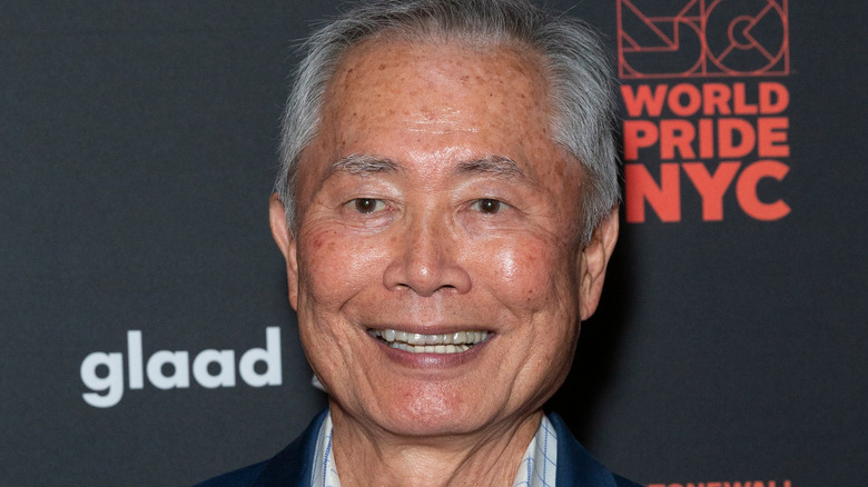 Takei smiles