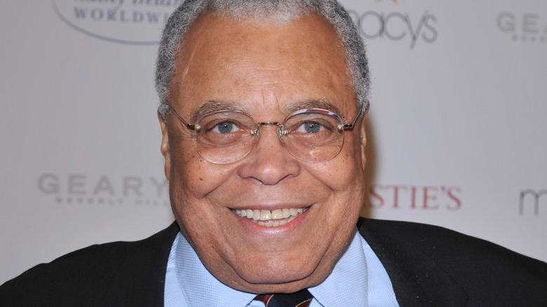 James Earl Jones smiles