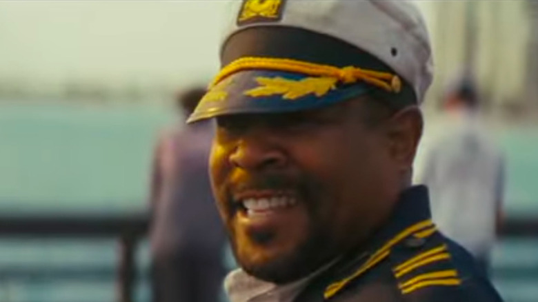 Captain Wack smiles