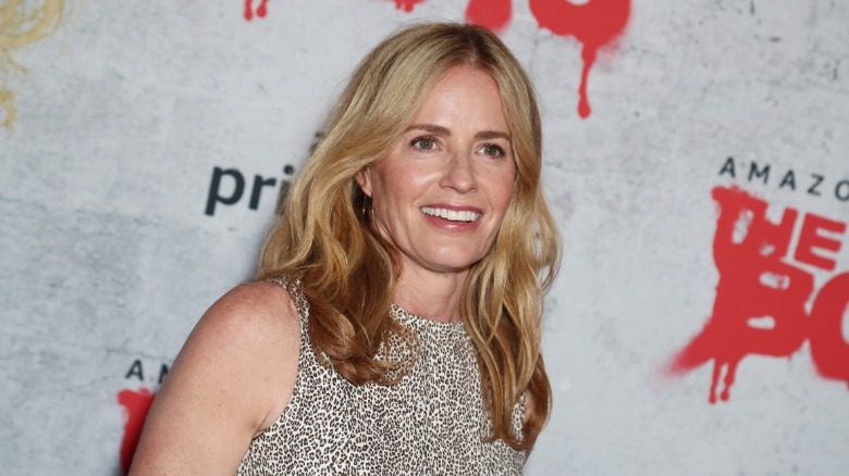 Elisabeth Shue smiles at Amazon event