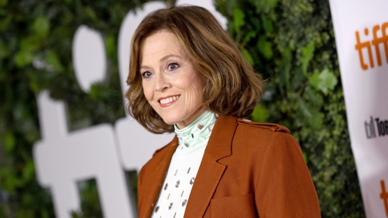 Sigourney Weaver grins at TIFF