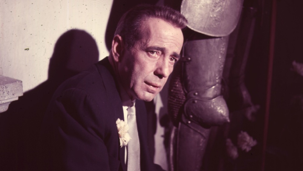 Humphrey Bogart looking off