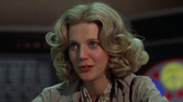 Blythe Danner talking