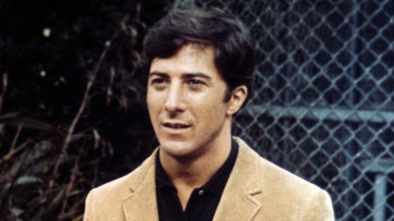 Dustin Hoffman staring 