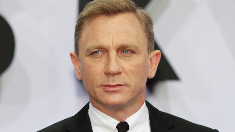 Daniel Craig serious