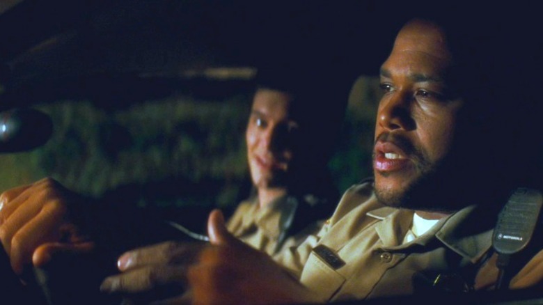 Anthony Anderson and Adam Brody in Scream 4