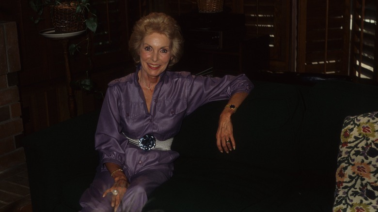 Janet Leigh posing in 1984