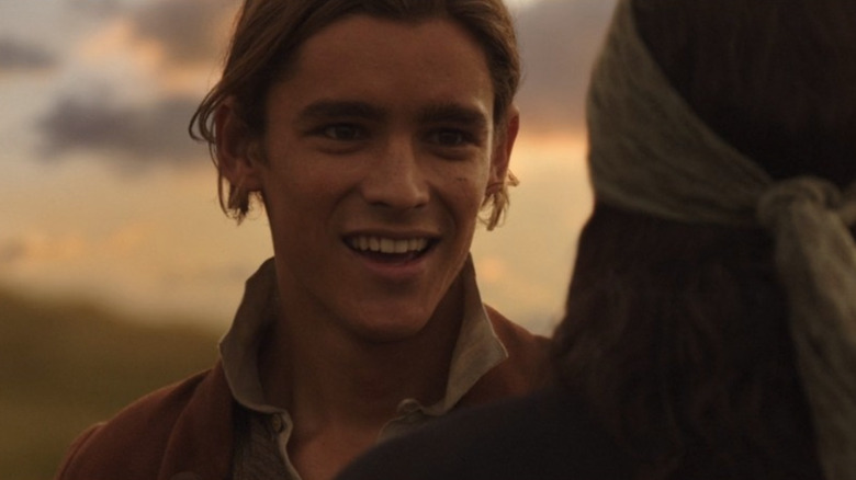 Henry Turner smiling at Will Turner