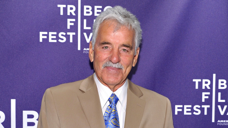 Dennis Farina smiling